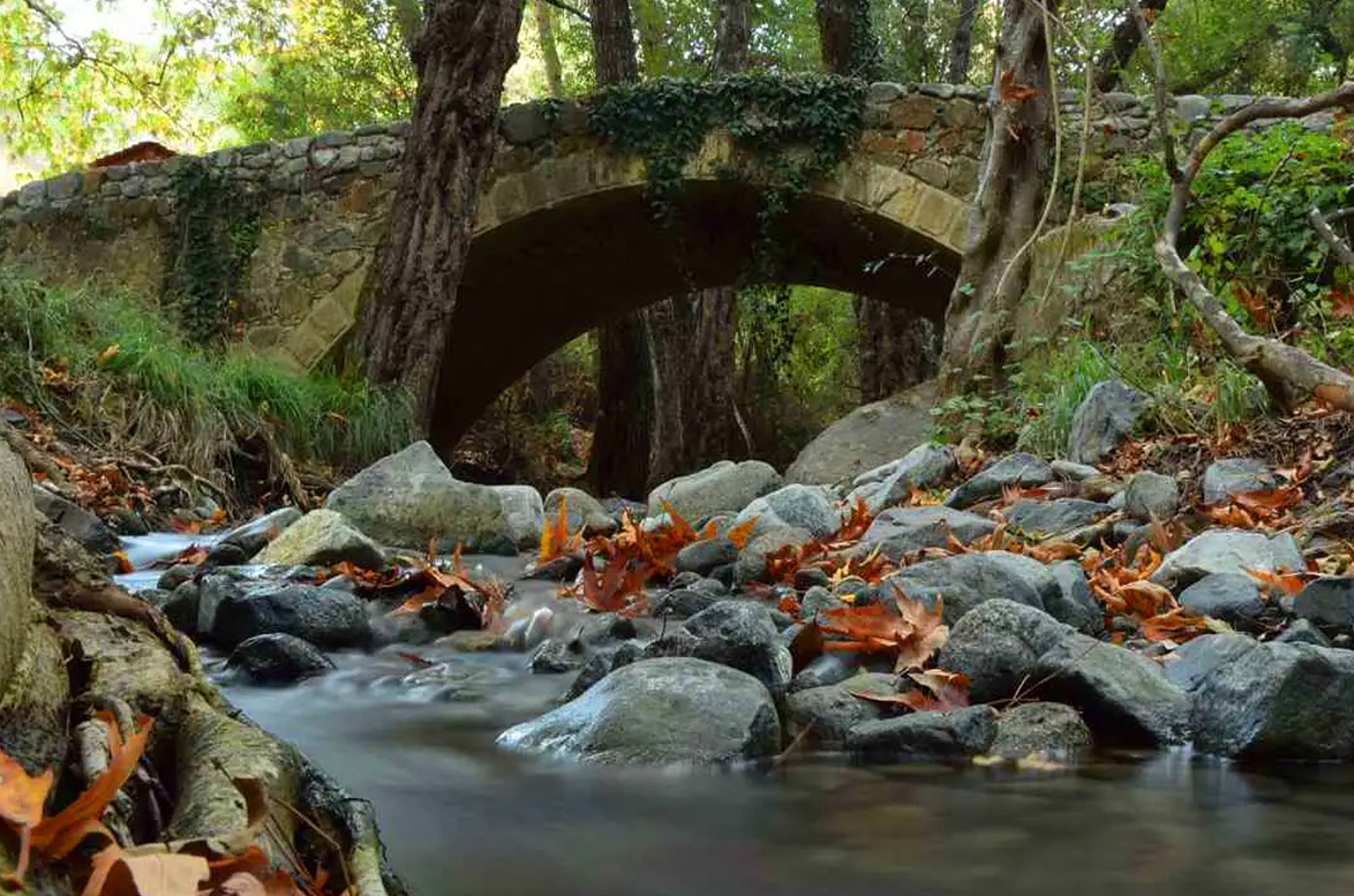 Milia Bridge Nature Trail in Platres Village